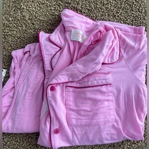 In My Sunday’s pajamas.